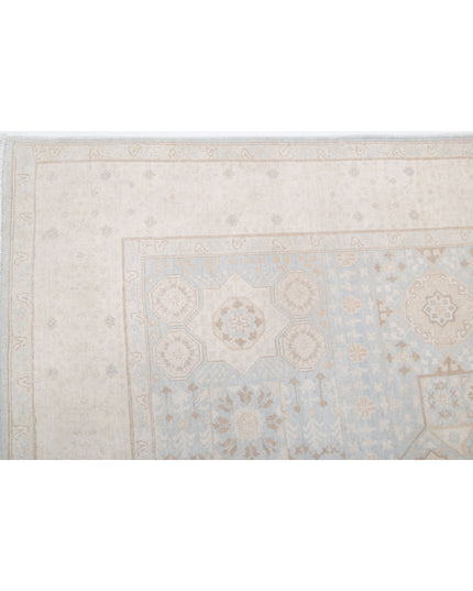 Mamluk 6' 3" X 9' 4" Hand Knotted Wool Rug 6' 3" X 9' 4" (191 X 284) / Blue / Wool