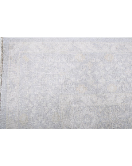 Mamluk 8' 9" X 11' 10" Hand Knotted Wool Rug 8' 9" X 11' 10" (267 X 361) / Grey / Wool