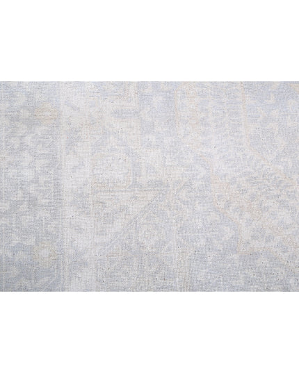 Mamluk 8' 9" X 11' 10" Hand Knotted Wool Rug 8' 9" X 11' 10" (267 X 361) / Grey / Wool