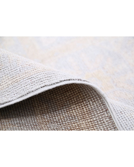 Mamluk 8' 9" X 11' 10" Hand Knotted Wool Rug 8' 9" X 11' 10" (267 X 361) / Grey / Wool