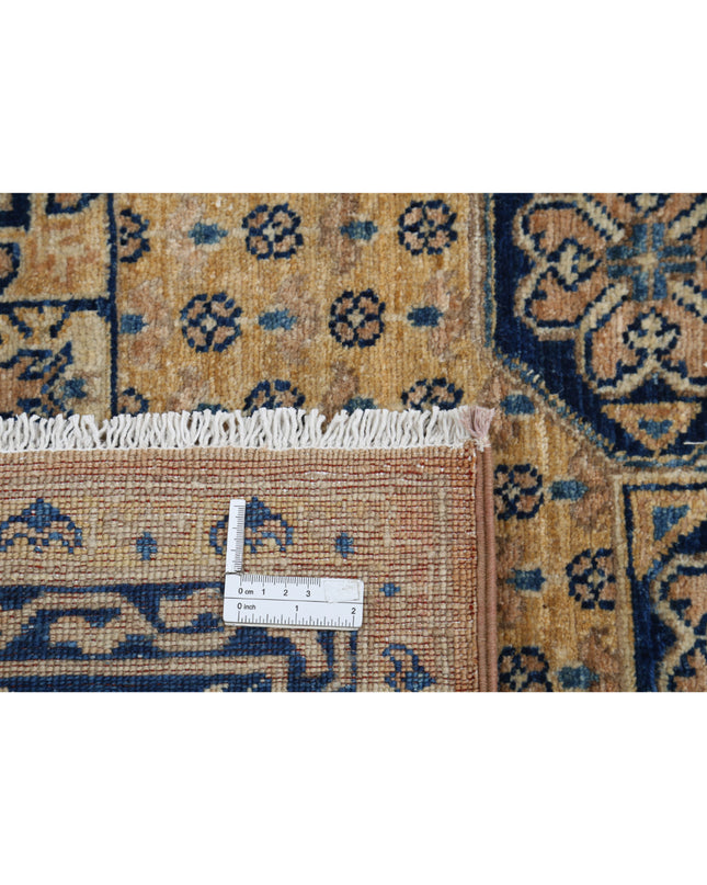 Mamluk 6' 7" X 9' 3" Hand Knotted Wool Rug 6' 7" X 9' 3" (201 X 282) / Tan / Wool