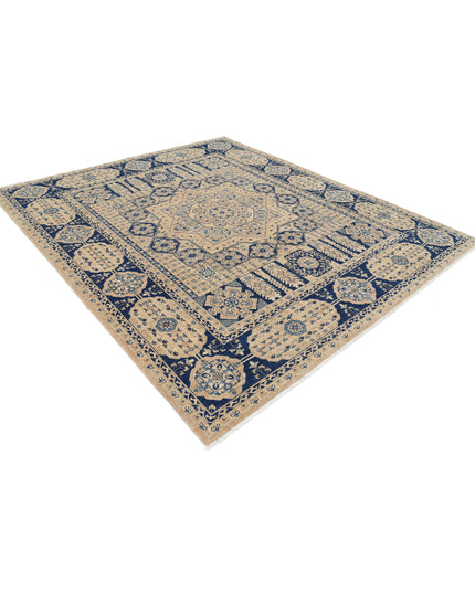 Mamluk 8' 2" X 9' 7" Hand Knotted Wool Rug 8' 2" X 9' 7" (249 X 292) / Tan / Wool