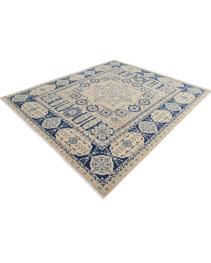 Mamluk 8' 2" X 9' 7" Hand Knotted Wool Rug 8' 2" X 9' 7" (249 X 292) / Tan / Wool