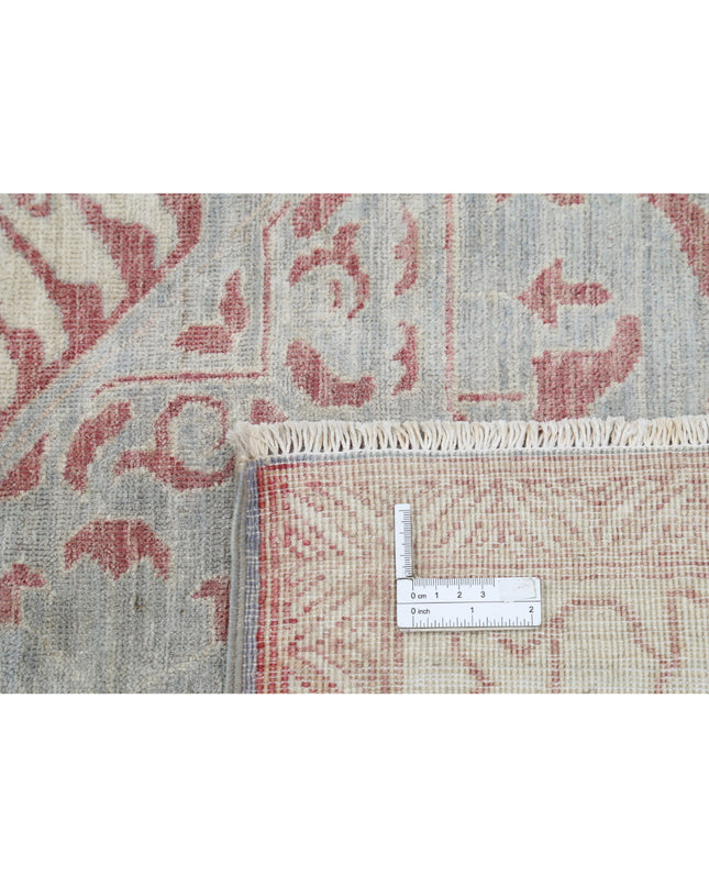 Mamluk 7' 11" X 9' 4" Hand Knotted Wool Rug 7' 11" X 9' 4" (241 X 284) / Blue / Wool