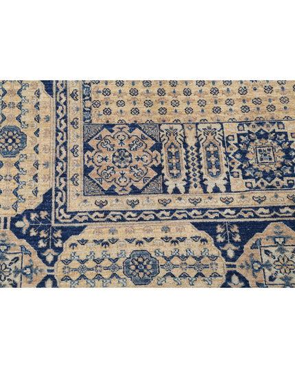 Mamluk 6' 5" X 9' 4" Hand Knotted Wool Rug 6' 5" X 9' 4" (196 X 284) / Tan / Wool