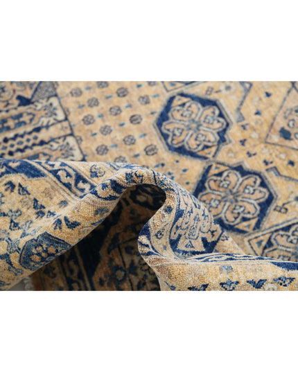 Mamluk 6' 5" X 9' 4" Hand Knotted Wool Rug 6' 5" X 9' 4" (196 X 284) / Tan / Wool