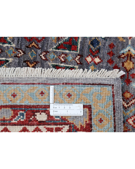 Mamluk 10' 1" X 14' 0" Hand Knotted Wool Rug 10' 1" X 14' 0" (307 X 427) / Grey / Wool