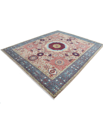 Mamluk 8' 2" X 9' 10" Hand Knotted Wool Rug 8' 2" X 9' 10" (249 X 300) / Taupe / Wool