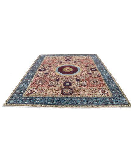Mamluk 8' 2" X 9' 10" Hand Knotted Wool Rug 8' 2" X 9' 10" (249 X 300) / Taupe / Wool