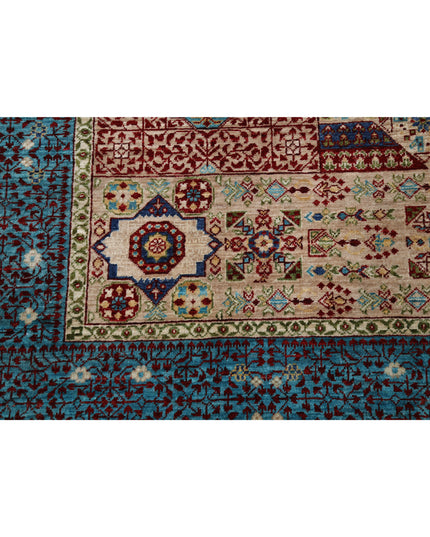 Mamluk 8' 2" X 9' 10" Hand Knotted Wool Rug 8' 2" X 9' 10" (249 X 300) / Taupe / Wool