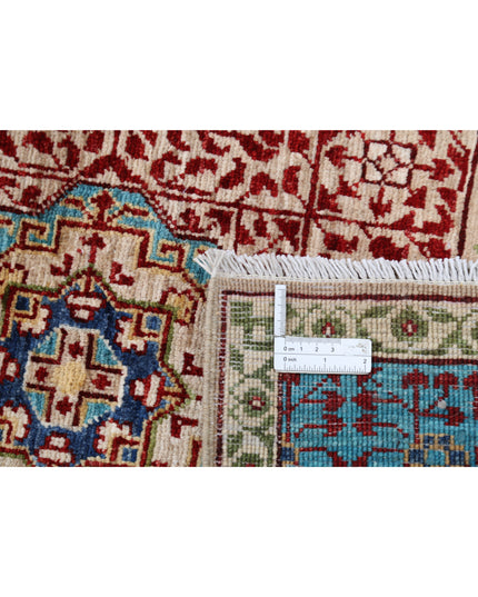 Mamluk 8' 2" X 9' 10" Hand Knotted Wool Rug 8' 2" X 9' 10" (249 X 300) / Taupe / Wool