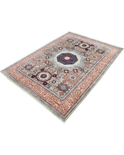 Mamluk 4' 11" X 6' 9" Hand Knotted Wool Rug 4' 11" X 6' 9" (150 X 206) / Beige / Wool