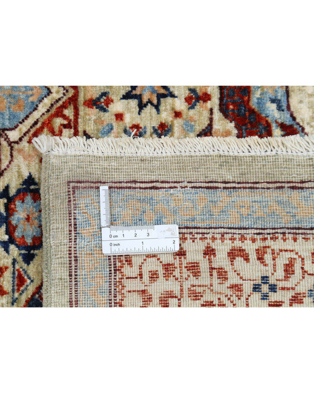 Mamluk 4' 11" X 6' 9" Hand Knotted Wool Rug 4' 11" X 6' 9" (150 X 206) / Beige / Wool