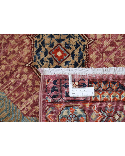 Mamluk 2' 7" X 13' 6" Hand Knotted Wool Rug 2' 7" X 13' 6" (79 X 411) / Pink / Wool
