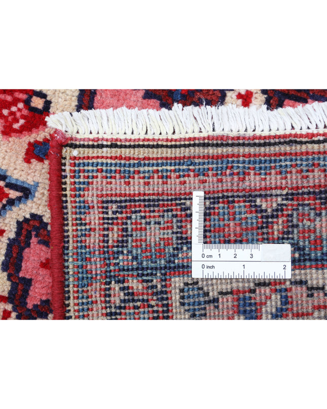 Mashad 8' 6" X 12' 1" Hand Knotted Wool Rug 8' 6" X 12' 1" (259 X 368) / Red / Wool