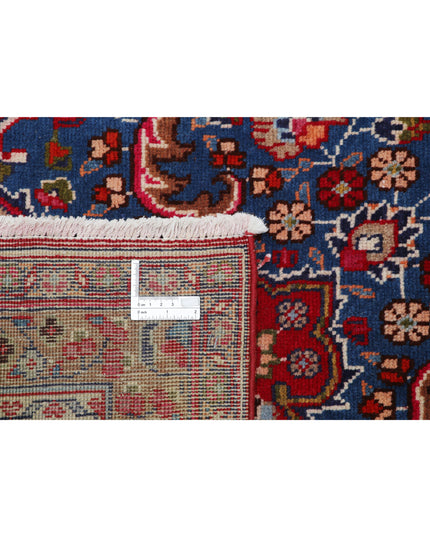 Mashad 9' 5" X 13' 4" Hand Knotted Wool Rug 9' 5" X 13' 4" (287 X 406) / Red / Wool