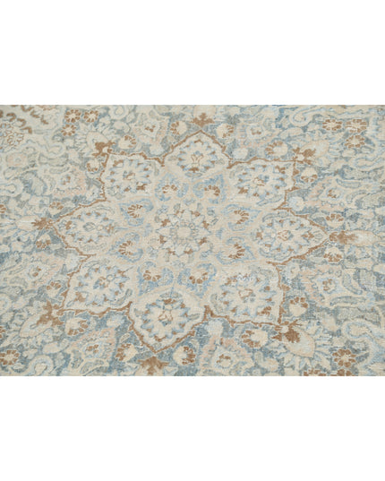 Mashad 8' 0" X 11' 0" Hand Knotted Wool Rug 8' 0" X 11' 0" (244 X 335) / Ivory / Wool