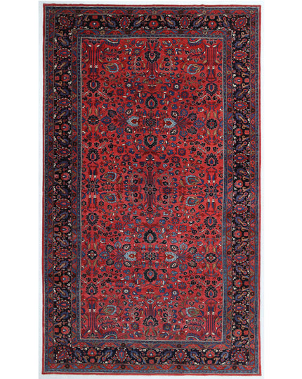 Mehraban 12' 2" X 20' 10" Hand Knotted Wool Rug 12' 2" X 20' 10" (371 X 635) / Pink / Wool