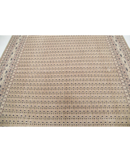 Mir Saraband 7' 11" X 8' 9" Hand Knotted Wool Rug 7' 11" X 8' 9" (241 X 267) / Green / Wool