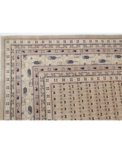 Mir Saraband 7' 11" X 8' 9" Hand Knotted Wool Rug 7' 11" X 8' 9" (241 X 267) / Green / Wool