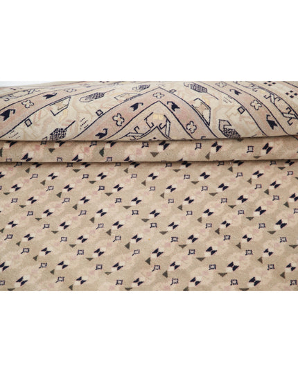 Mir Saraband 7' 11" X 8' 9" Hand Knotted Wool Rug 7' 11" X 8' 9" (241 X 267) / Green / Wool