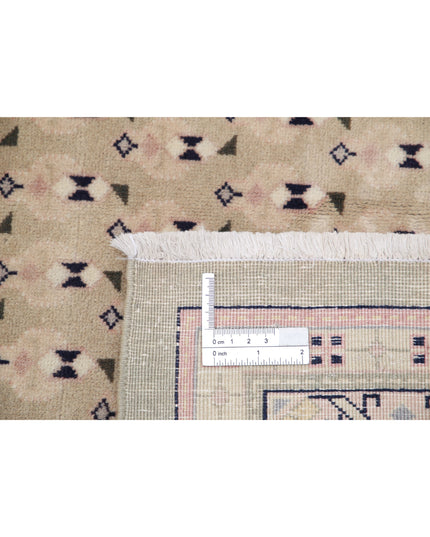 Mir Saraband 7' 11" X 8' 9" Hand Knotted Wool Rug 7' 11" X 8' 9" (241 X 267) / Green / Wool