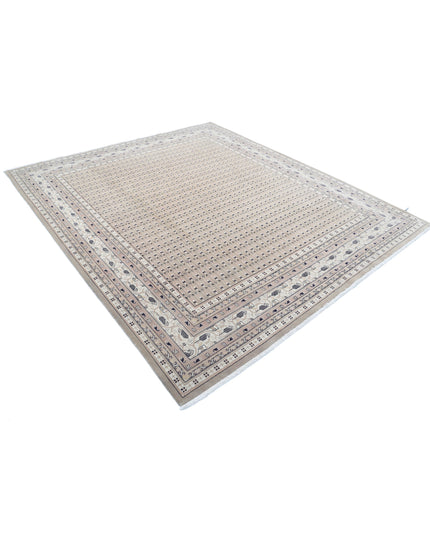 Mir Saraband 7' 8" X 8' 7" Hand Knotted Wool Rug 7' 8" X 8' 7" (234 X 262) / Taupe / Wool