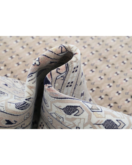 Mir Saraband 7' 8" X 8' 7" Hand Knotted Wool Rug 7' 8" X 8' 7" (234 X 262) / Taupe / Wool