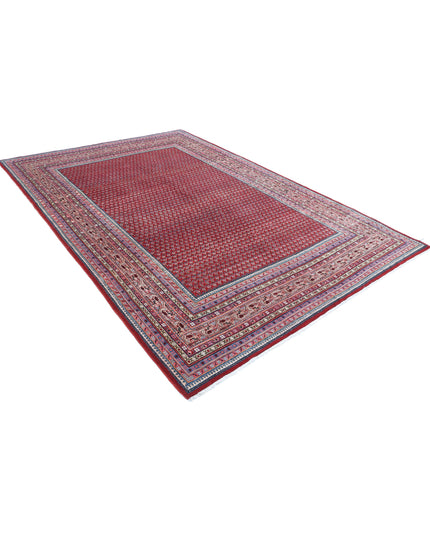 Mir Saraband 6' 10" X 10' 2" Hand Knotted Wool Rug 6' 10" X 10' 2" (208 X 310) / Red / Wool