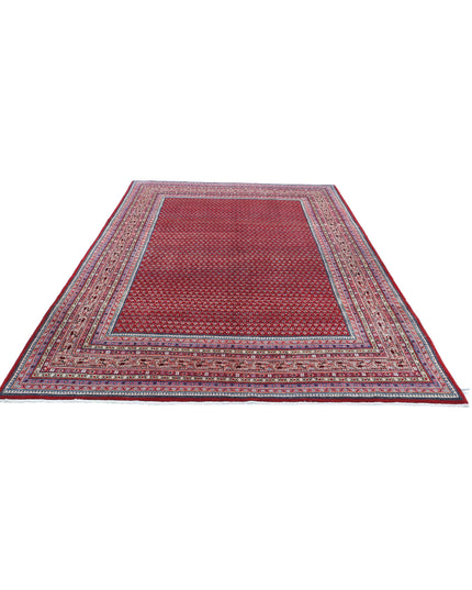 Mir Saraband 6' 10" X 10' 2" Hand Knotted Wool Rug 6' 10" X 10' 2" (208 X 310) / Red / Wool