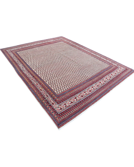 Mir Saraband 7' 9" X 9' 11" Hand Knotted Wool Rug 7' 9" X 9' 11" (236 X 302) / Ivory / Wool