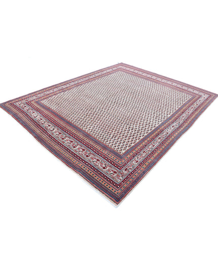 Mir Saraband 7' 9" X 9' 11" Hand Knotted Wool Rug 7' 9" X 9' 11" (236 X 302) / Ivory / Wool