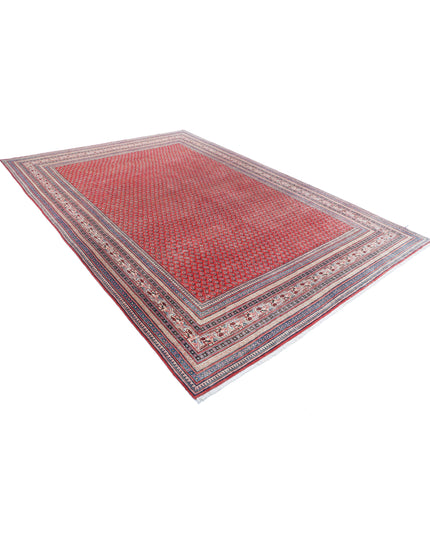 Mir Saraband 7' 8" X 11' 2" Hand Knotted Wool Rug 7' 8" X 11' 2" (234 X 340) / Red / Wool