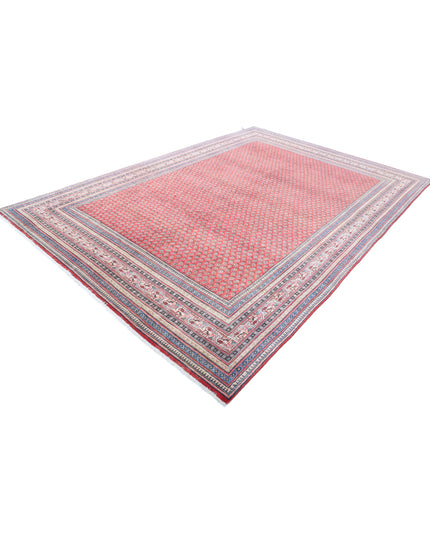 Mir Saraband 7' 8" X 11' 2" Hand Knotted Wool Rug 7' 8" X 11' 2" (234 X 340) / Red / Wool