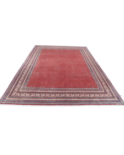 Mir Saraband 7' 8" X 11' 2" Hand Knotted Wool Rug 7' 8" X 11' 2" (234 X 340) / Red / Wool