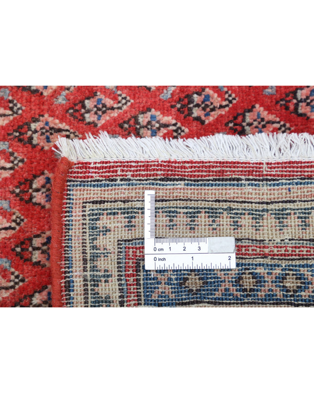 Mir Saraband 7' 8" X 11' 2" Hand Knotted Wool Rug 7' 8" X 11' 2" (234 X 340) / Red / Wool