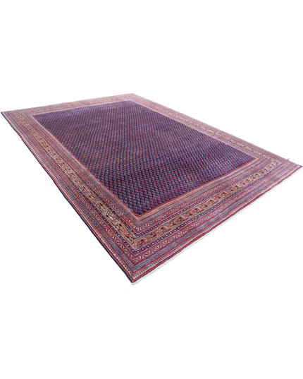 Mir Saraband 8' 10" X 12' 4" Hand Knotted Wool Rug 8' 10" X 12' 4" (269 X 376) / Purple / Wool