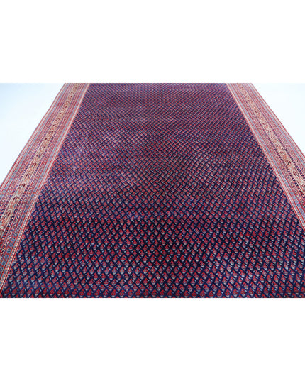 Mir Saraband 8' 10" X 12' 4" Hand Knotted Wool Rug 8' 10" X 12' 4" (269 X 376) / Purple / Wool