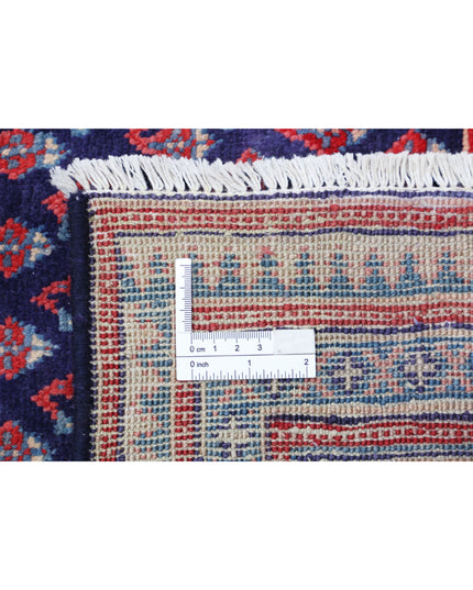 Mir Saraband 8' 10" X 12' 4" Hand Knotted Wool Rug 8' 10" X 12' 4" (269 X 376) / Purple / Wool