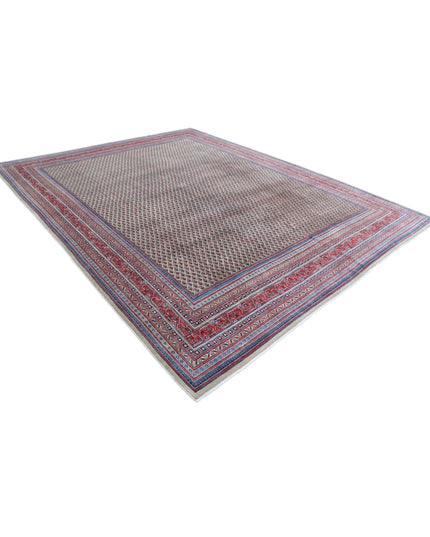 Mir Saraband 9' 11" X 12' 9" Hand Knotted Wool Rug 9' 11" X 12' 9" (302 X 389) / Ivory / Wool