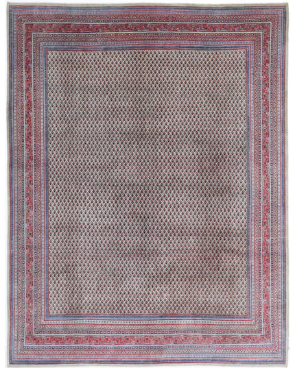 Mir Saraband 9' 11" X 12' 9" Hand Knotted Wool Rug 9' 11" X 12' 9" (302 X 389) / Ivory / Wool