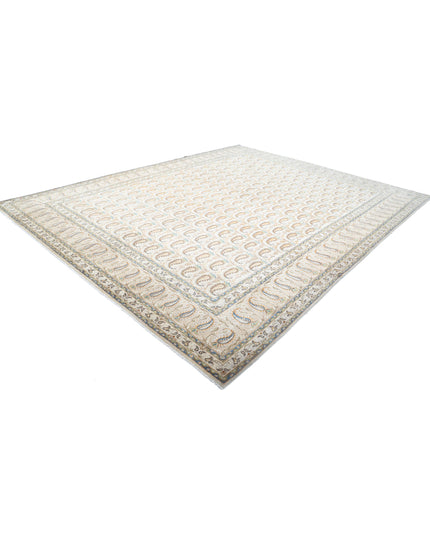 Mir Saraband 10' 6" X 13' 4" Hand Knotted Wool Rug 10' 6" X 13' 4" (320 X 406) / Ivory / Wool