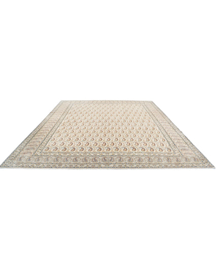 Mir Saraband 10' 6" X 13' 4" Hand Knotted Wool Rug 10' 6" X 13' 4" (320 X 406) / Ivory / Wool