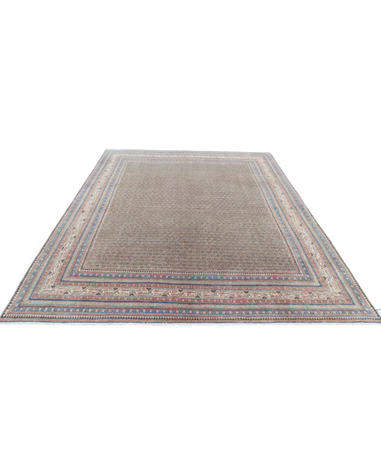 Mir Saraband 7' 8" X 10' 4" Hand Knotted Wool Rug 7' 8" X 10' 4" (234 X 315) / Taupe / Wool