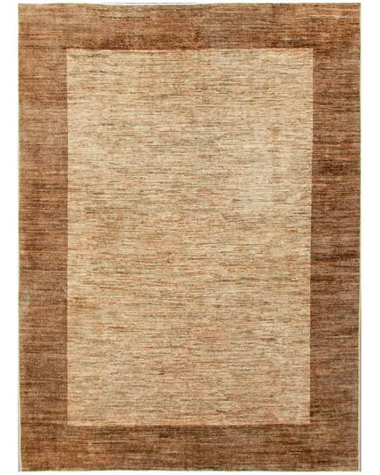 Modcar 8' 5" X 11' 2" Hand Knotted Wool Rug 8' 5" X 11' 2" (257 X 340) / Taupe / Wool