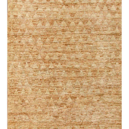 Modcar 5' 9" X 7' 8" Hand Knotted Wool Rug 5' 9" X 7' 8" (175 X 234) / Brown / Wool