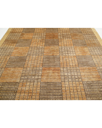 Modcar 8' 11" X 10' 10" Hand Knotted Wool Rug 8' 11" X 10' 10" (272 X 330) / Multi / Wool