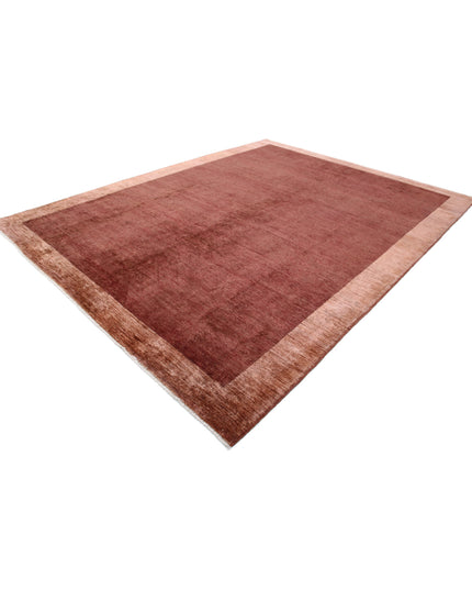 Modcar 8' 9" X 11' 4" Hand Knotted Wool Rug 8' 9" X 11' 4" (267 X 345) / Brown / Wool