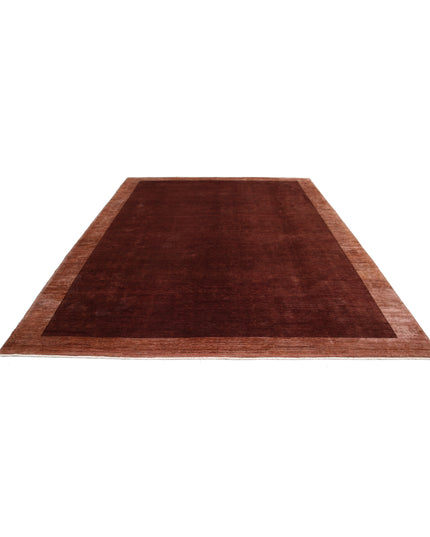 Modcar 8' 9" X 11' 4" Hand Knotted Wool Rug 8' 9" X 11' 4" (267 X 345) / Brown / Wool