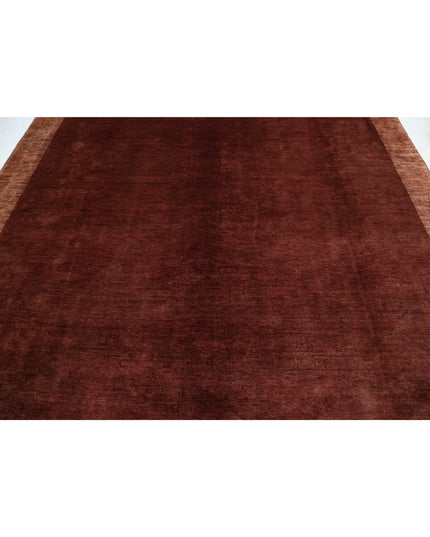 Modcar 8' 9" X 11' 4" Hand Knotted Wool Rug 8' 9" X 11' 4" (267 X 345) / Brown / Wool